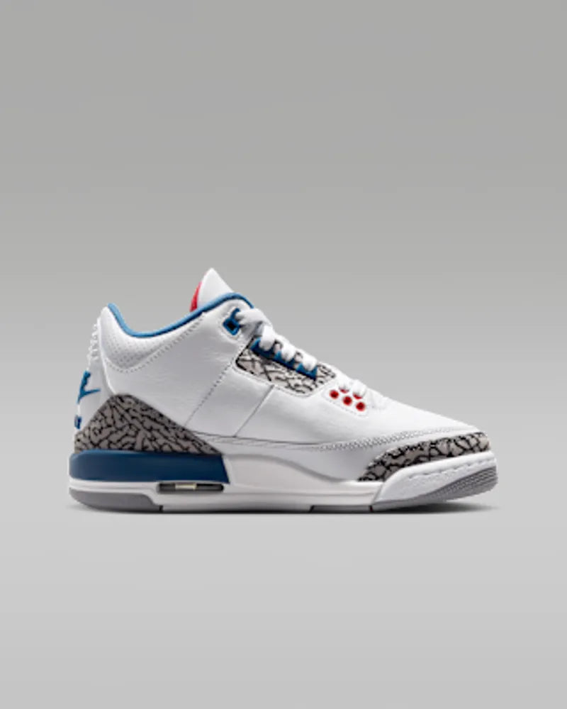 White/True Blue/Cement Grey/Fire Red